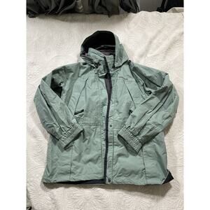 Marmot Green Waterproof Hooded Ski Jacket Men’s Size XL Snow Shell
